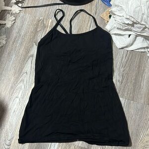 lululemon black tank